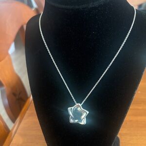 Tiffany & Co star rare star necklace